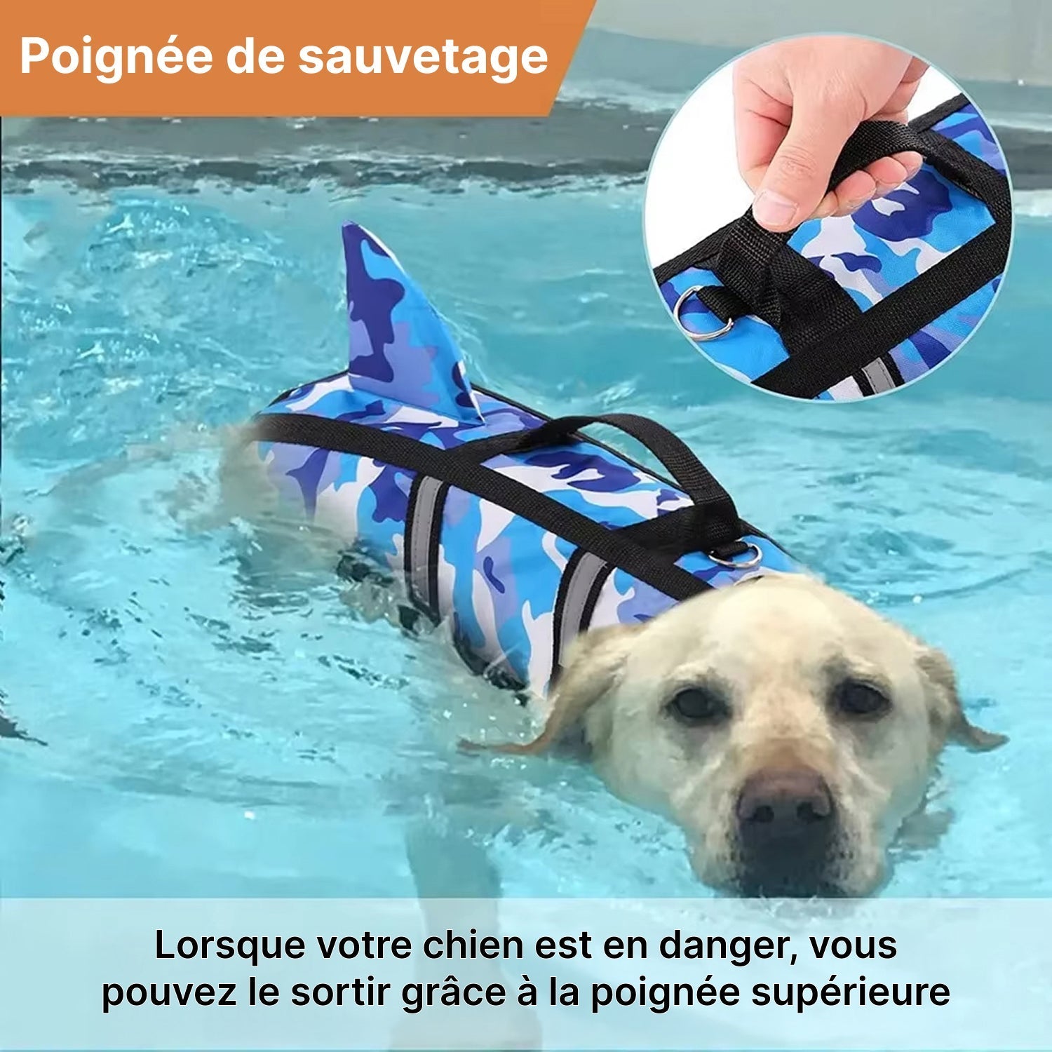 Gilets de sauvetage pour chiens
