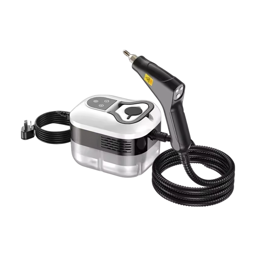 WashySy 2500 W, réservoir 1,1 L, vapeur jusqu’à 30 min, chauffe rapide et 3 brosses